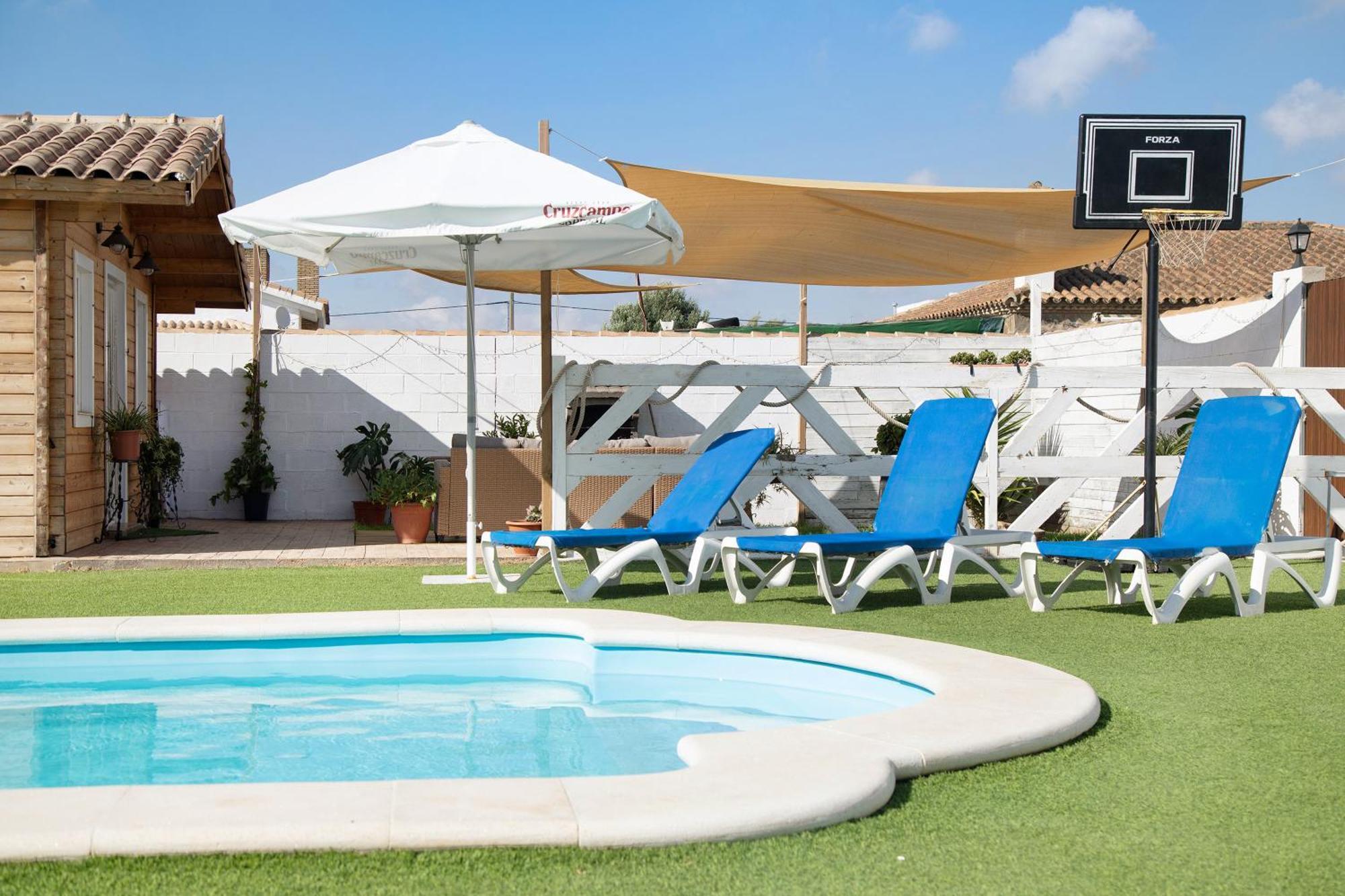 Villa Fuego - Solo Familias Chiclana de la Frontera Bagian luar foto
