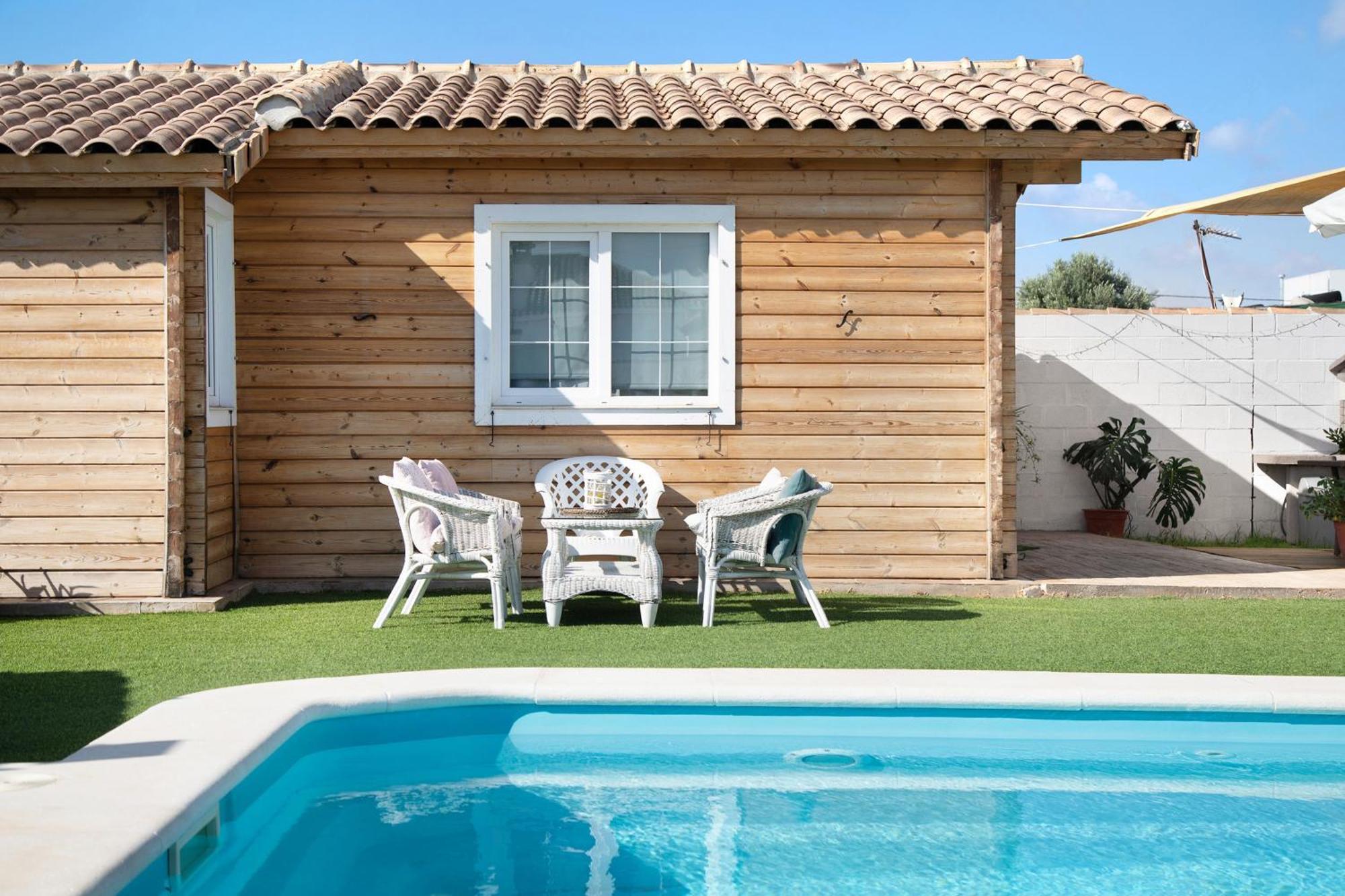 Villa Fuego - Solo Familias Chiclana de la Frontera Bagian luar foto